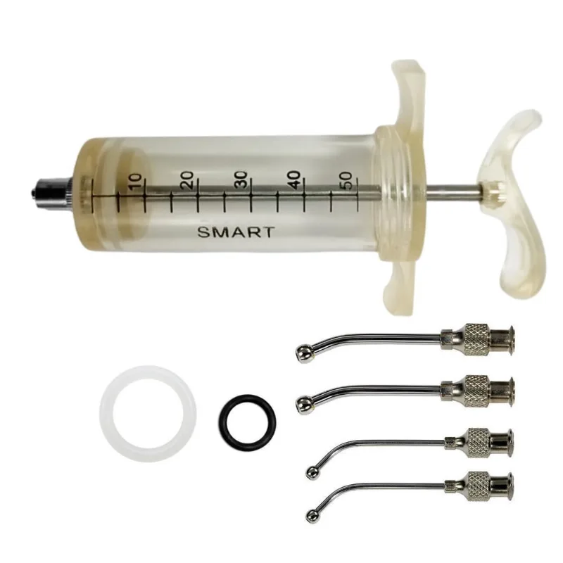 Kit Alimentar Pássaro 50Ml s/ Regulagem + 4 Canulas