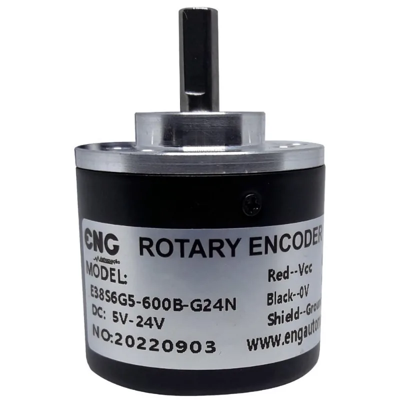 Encoder Incremental 600 Pulsos ab npn 6mm 6-28VDC