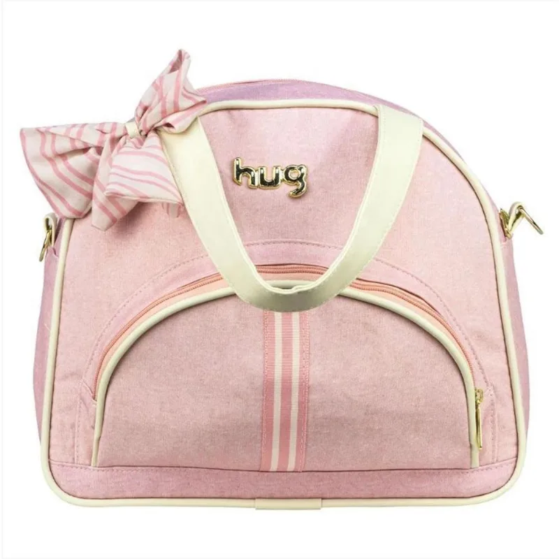 Bolsa De Maternidade Hug Média Essencial Rosa