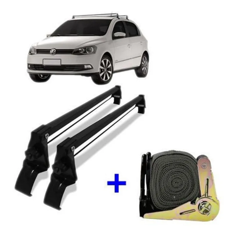 Rack De Teto E Cinta Carga Gol E Voyage G5 G6 G7 4 Portas