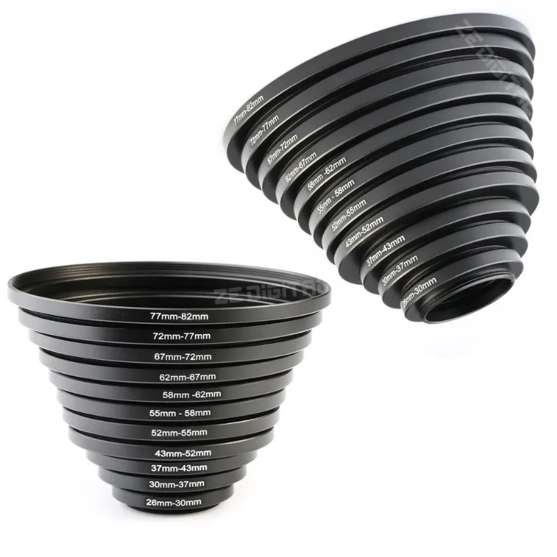 Anel Adaptador Step Up-down Filtros De Lente K&amp;f Concept