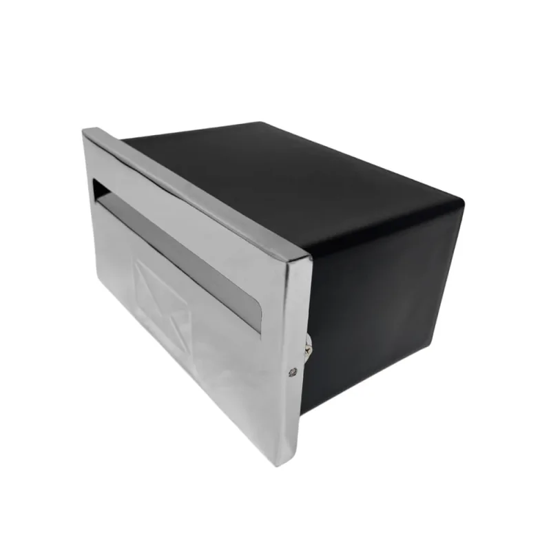 Caixa de Correio Compacta Frente de Inox Cartas Boletos - Não Disponível - Construção E Ferramentas