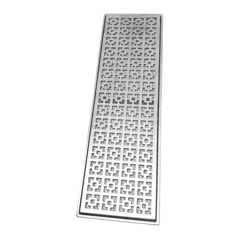 Ralo para Quintal Alumínio 15x50 Dubai com Tela Anti Insetos no Aro - Não Disponível