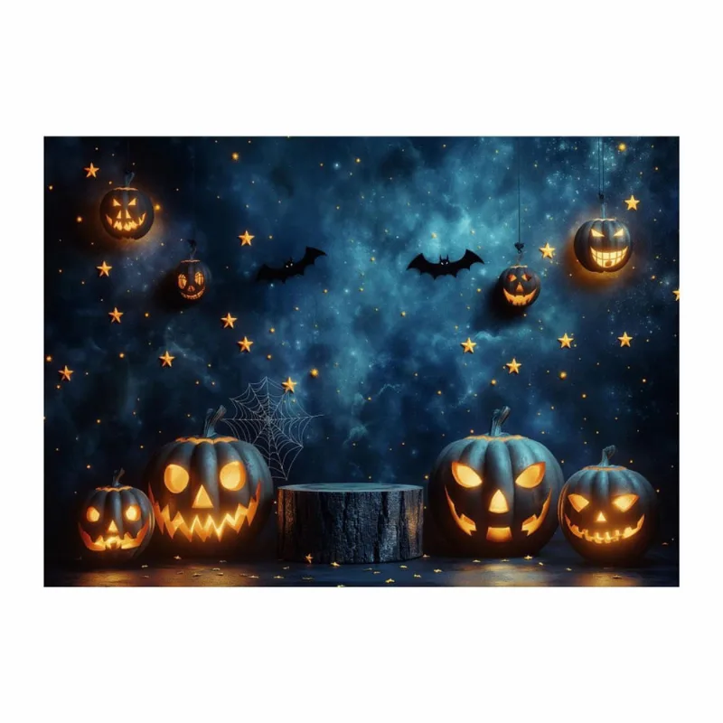 Fundo Fotográfico Halloween Tecido 2,20M X 1,50M F1198