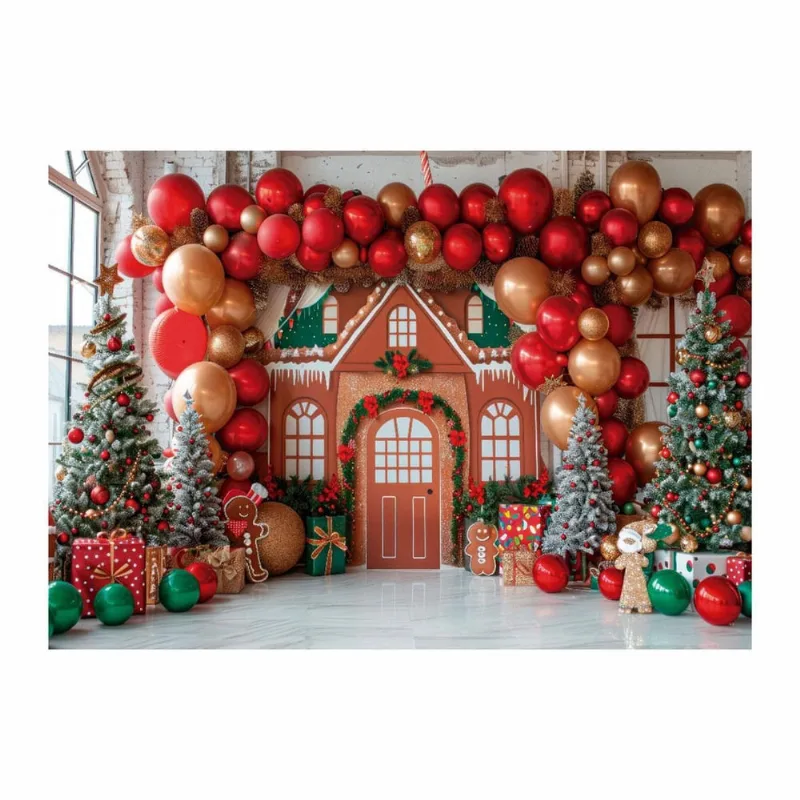 Fundo Fotográfico Natal Tecido 2,20M X 1,50M F1274