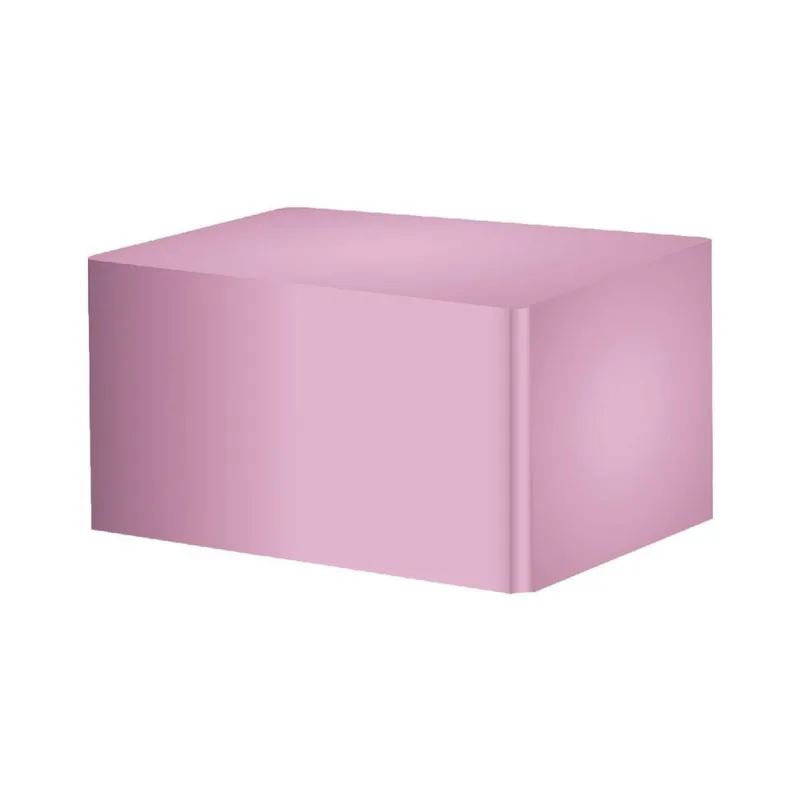 Capa De Mesa Cor Lisa Em Tecido Sublimado Veste Fácil