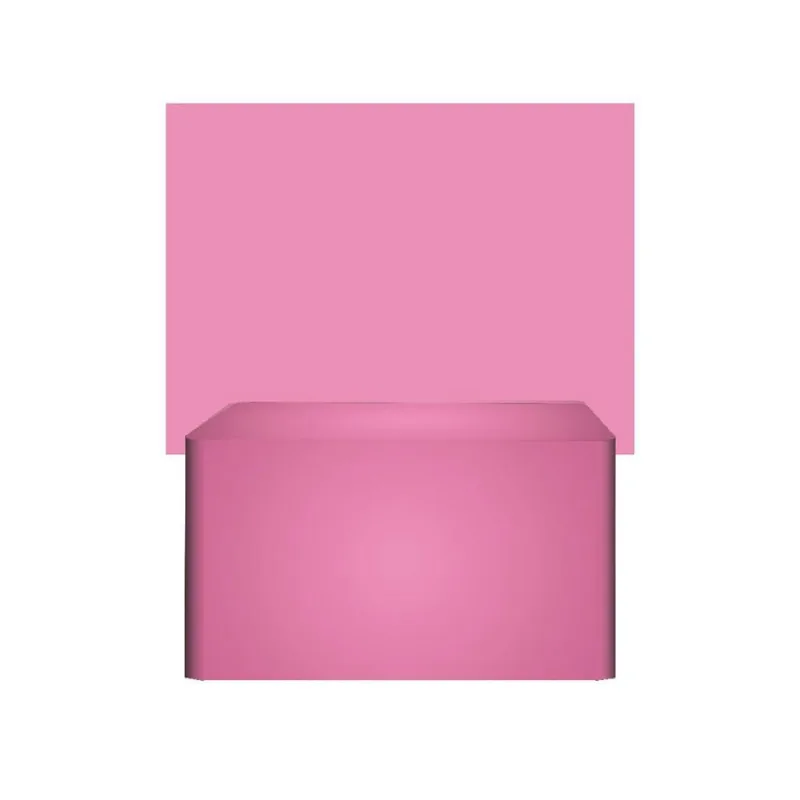 Kit Painel Retangular + Capa Mesa Cor Lisa Em Tecido