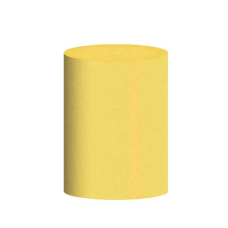 Capa Cilindro Cor Lisa 3D Em Tecido Com Elástico Tamanho P