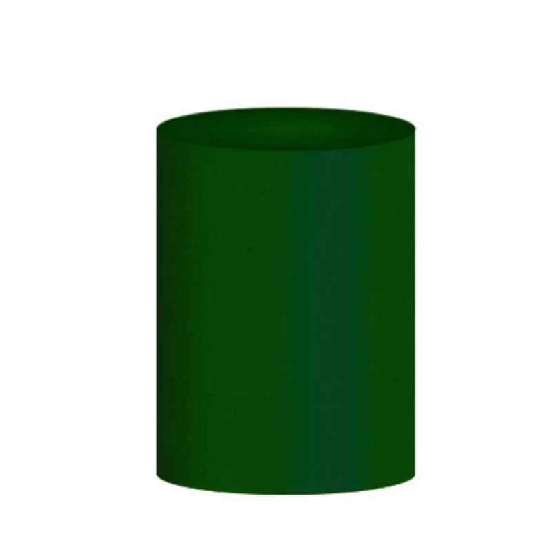 Capa Cilindro Cor Lisa 3D Em Tecido Com Elástico Tamanho P