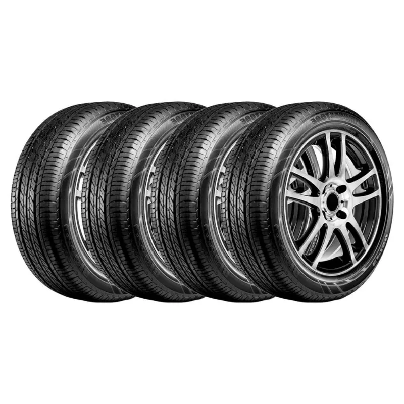 Kit 4 Pneus Aro 16 Bridgestone 205/55 R16 91V Ecopia EP150