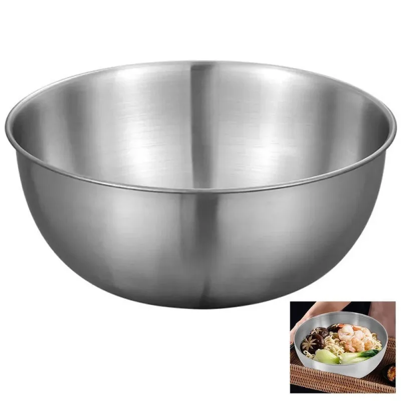 Tigela Bowl BSL3878-2 Multiuso Inox Resistente para Preparo de Receitas Inox Braslu 21CM - Braslu - Agro