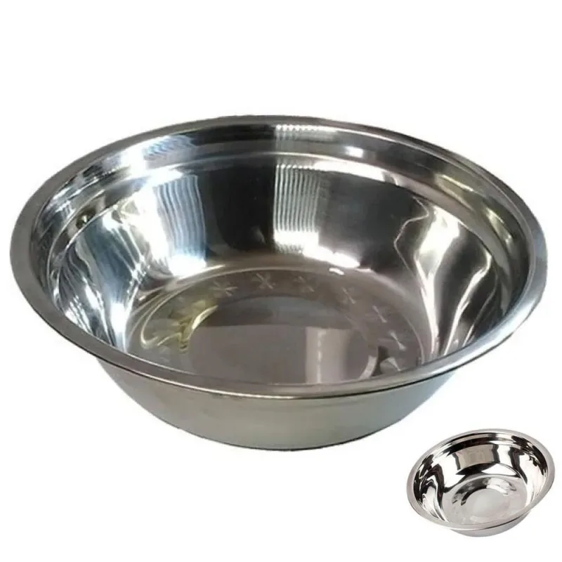 Tigela Bowl BSL3877-1 Multiuso Inox Resistente Versátil para Cozinha e Restaurante Ideal Importados - IDEAL IMPORTADOS