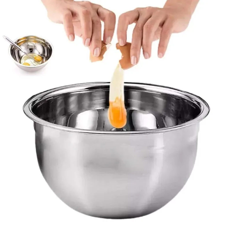 Bowl BSL3876-1 Preparo Receita Multiuso Inox Resistente para Casa Restaurante Inox Ideal Importados - IDEAL IMPORTADOS - Utilidades Domesticas