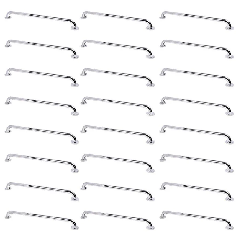 Barra de Apoio BSL3418-1 com Alça 70cm Kit 30 Unidades Aço Inox Ideal Importados