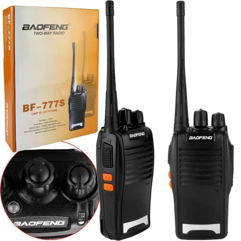 Rádio comunicador baofeng 777s - Baofeng