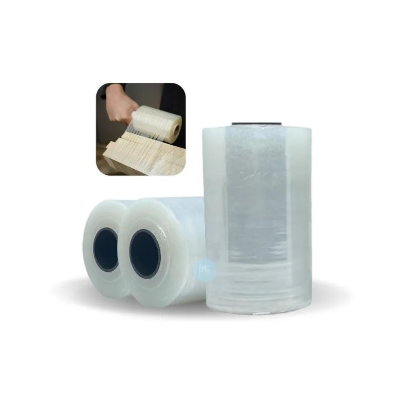 Kit 02 Bobinas Plásticas Stretch Elasticidade 10cm X 100m