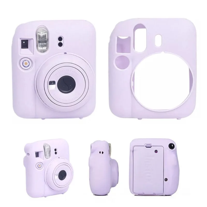 Capa De Proteção Tpu Emborrachado Para Câmera Instax Mini 12