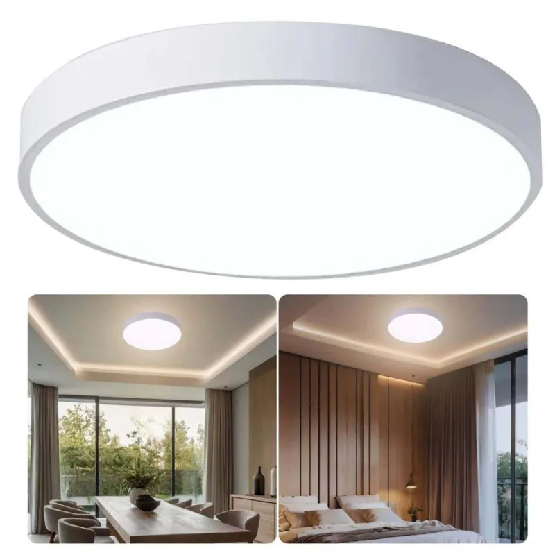 Luminária de Sobrepor L10060 3 Tons LED Multitemperatura Branco Mundo LGBT 50CM - OUTRAS - Agro