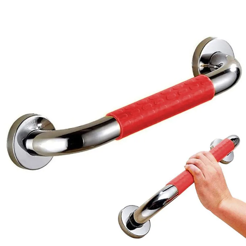 Barra De Apoio BSL3667 Antiderrapante Suporte Anti Queda Inox Braslu 40cm
