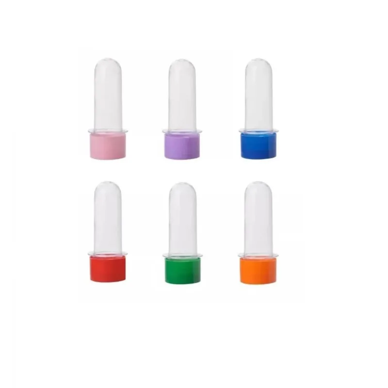 Kit 20 Mini Tubetes Para Lembrancinhas De 8 Cm Coloridos