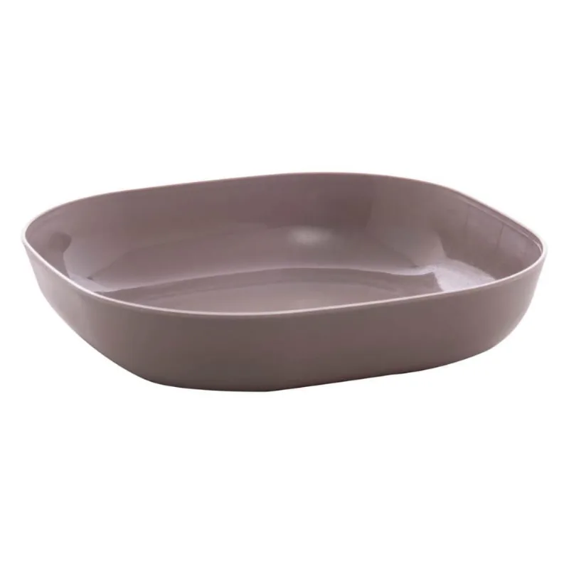 50 Bowls Bambu Cores Sortidas Tigelas Quadradas 14,5x3cm Servir Frutas Petiscos Sobremesas Lyor