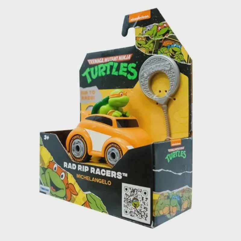 Tartarugas Ninjas Veículo Rad Rip Racers Michelangelo 7406