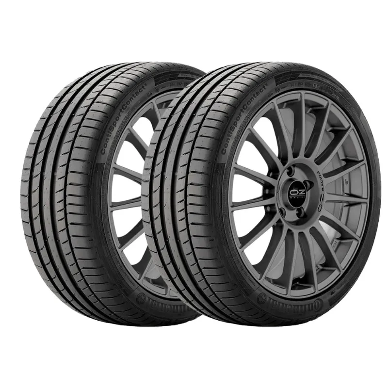 Kit 2 Pneus Continental 225/45R17 91y Fr Contisportcontact 5