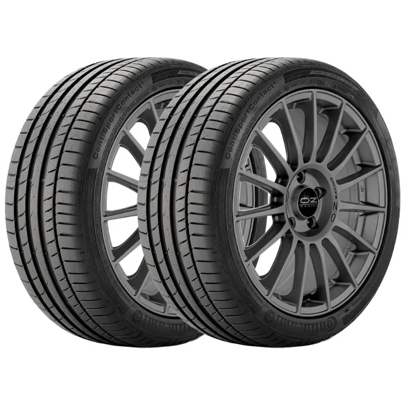 Kit 2 Pneus Continental 225/45 R17 91w Fr Sportcontact 5 Mo