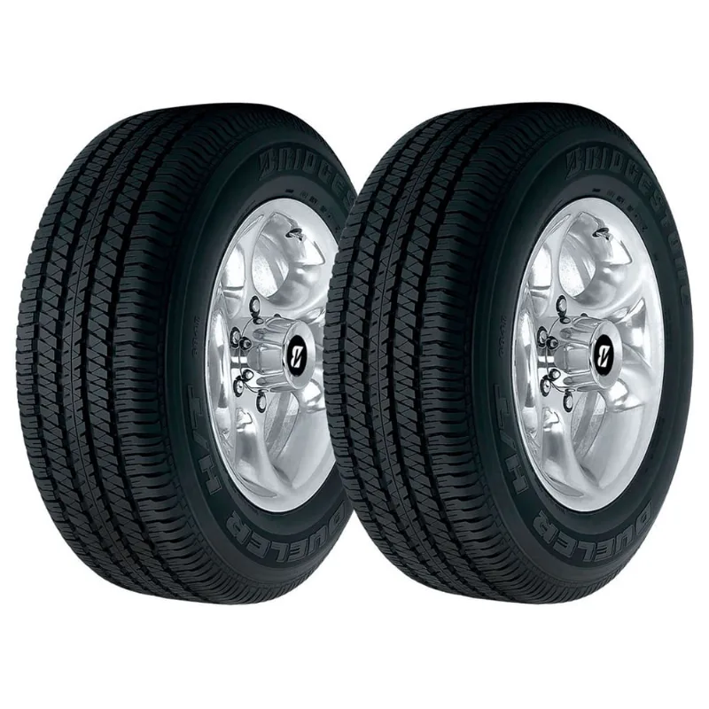 Kit 2 Pneu Bridgestone 255/70 R16 bl 111H Dueler h/t 684 ii
