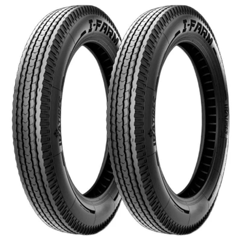 Kit 2 Pneus Ira Tires 450-21 tt i-farm Charrete Carroça