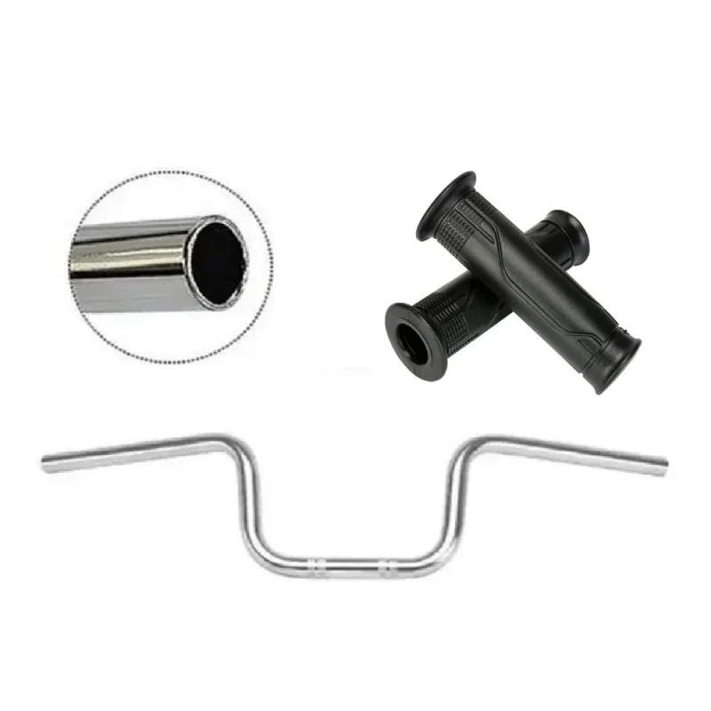 Kit Guidão Manopla Moto Titan Cg Cargo Fan 125/150/160 Vazado - Não Disponível - Automotivo