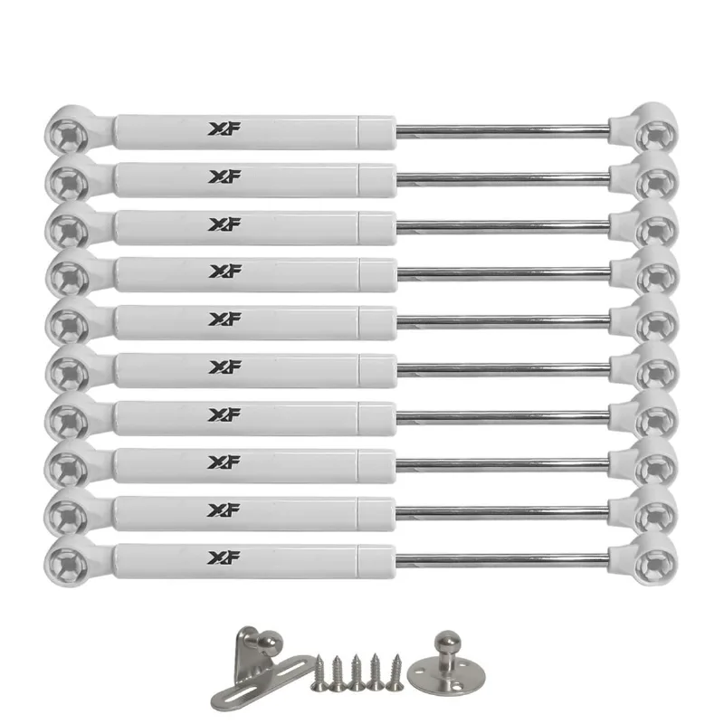 Kit 10 Pistão A Gás 245mm 60n 6kg Amortecedor Porta Armário
