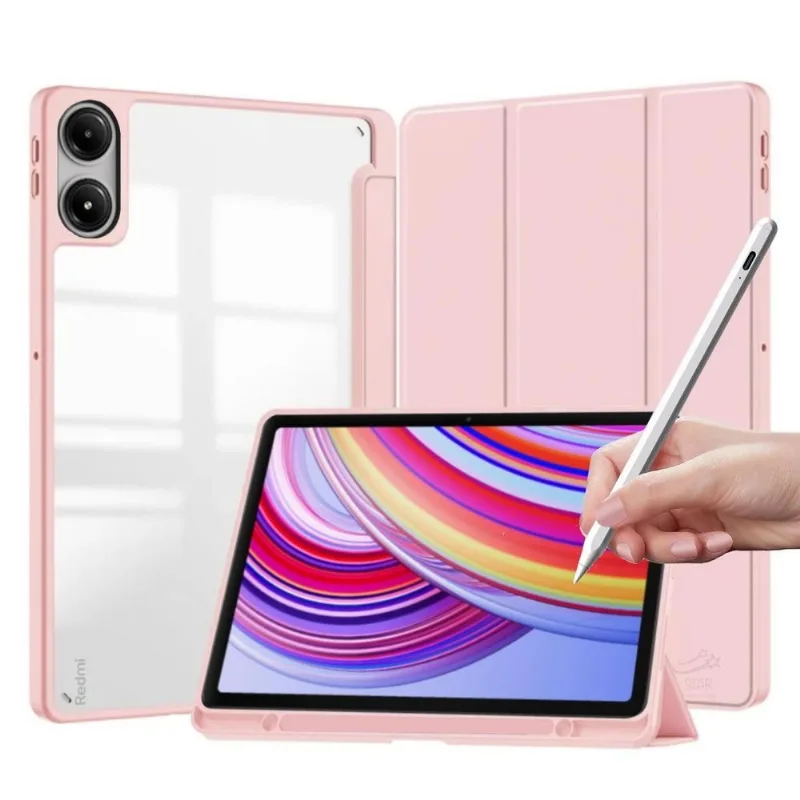 Capa Acrílico Para Xiaomi Redmi Pad Pro 12.1 + Caneta Stylus