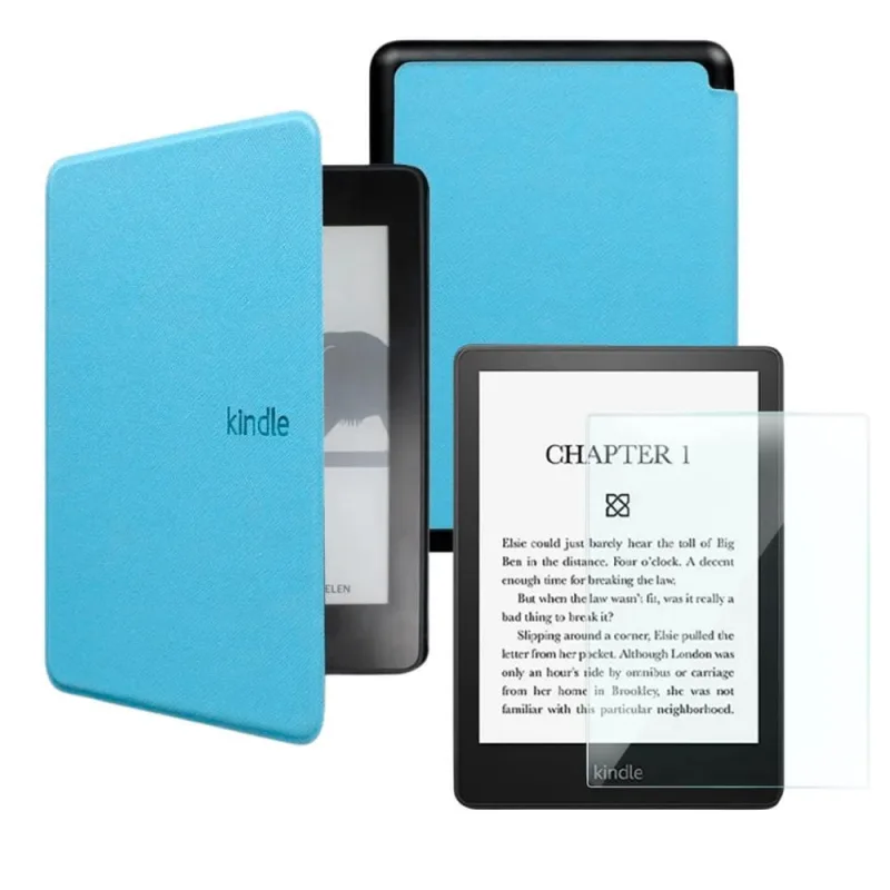Case Capa Rígida + Pelicula Para Kindle 2019 10 Geração - Não Disponível - Tablets