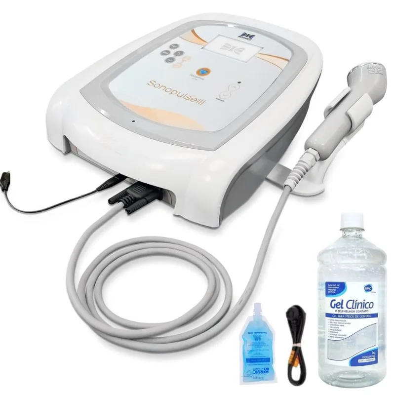Sonopulse iii 1 Mhz e 3 Mhz + Gel 1kg