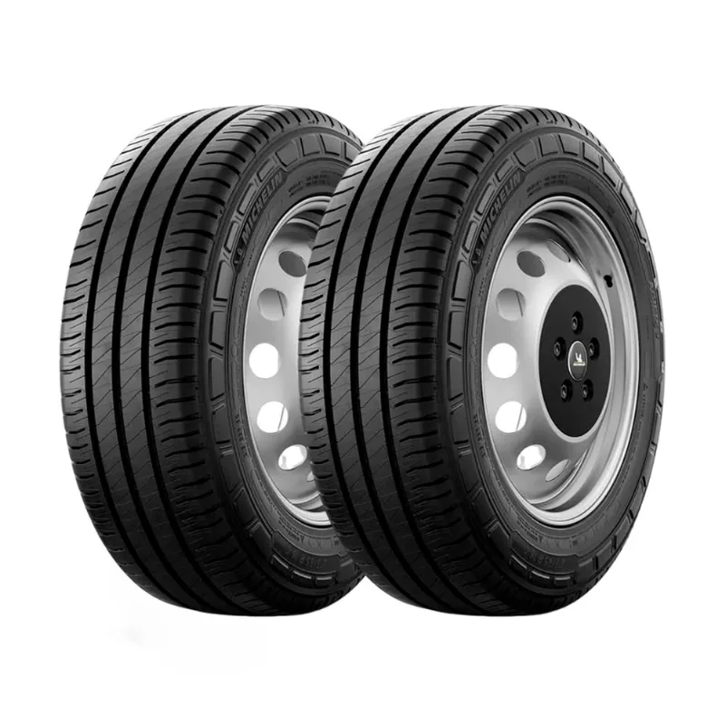 Kit 2 Pneus Aro 16 Michelin 215/75 R16C 116/114R tl Agilis 3