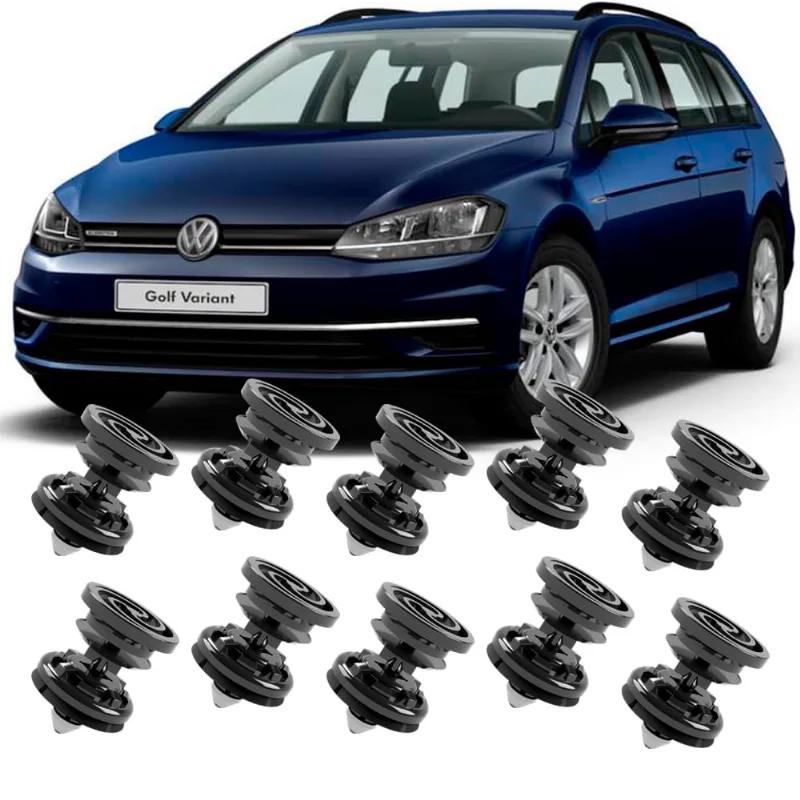 Kit 10 Grampos Presilhas Para Forro Porta Golf Variant 2015 2016 2017 2018 2019