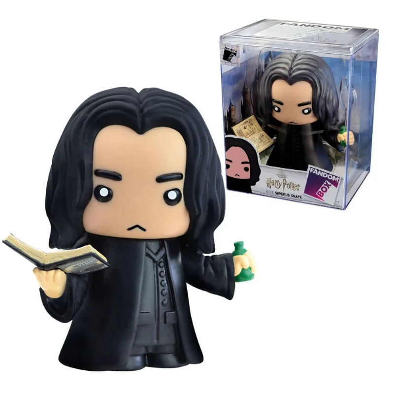 Boneco Severus Snape 3461 – Fandom Box Harry Potter com Visual Estilizado para Fãs e Colecionadores!