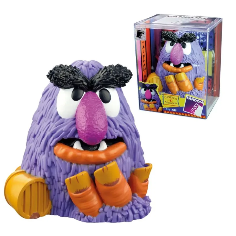Boneco Colecionável Mau 3484 – Fandom Box Castelo Rá-Tim-Bum Clássico para Fãs e Nostálgicos!