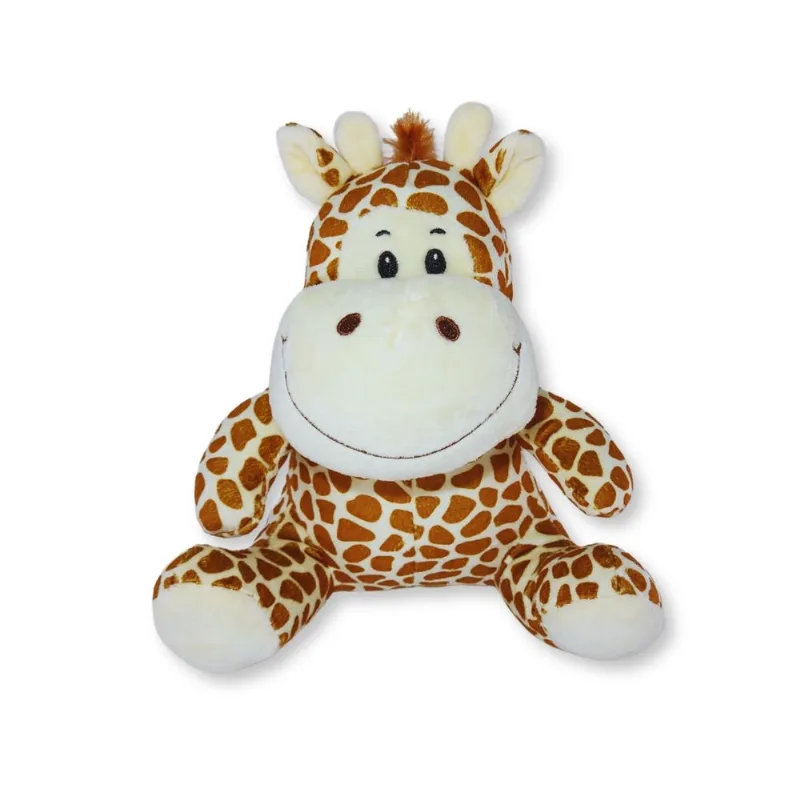 Girafa de Pelúcia Louie Fizzy Toys 23cm Super Macia Infantil