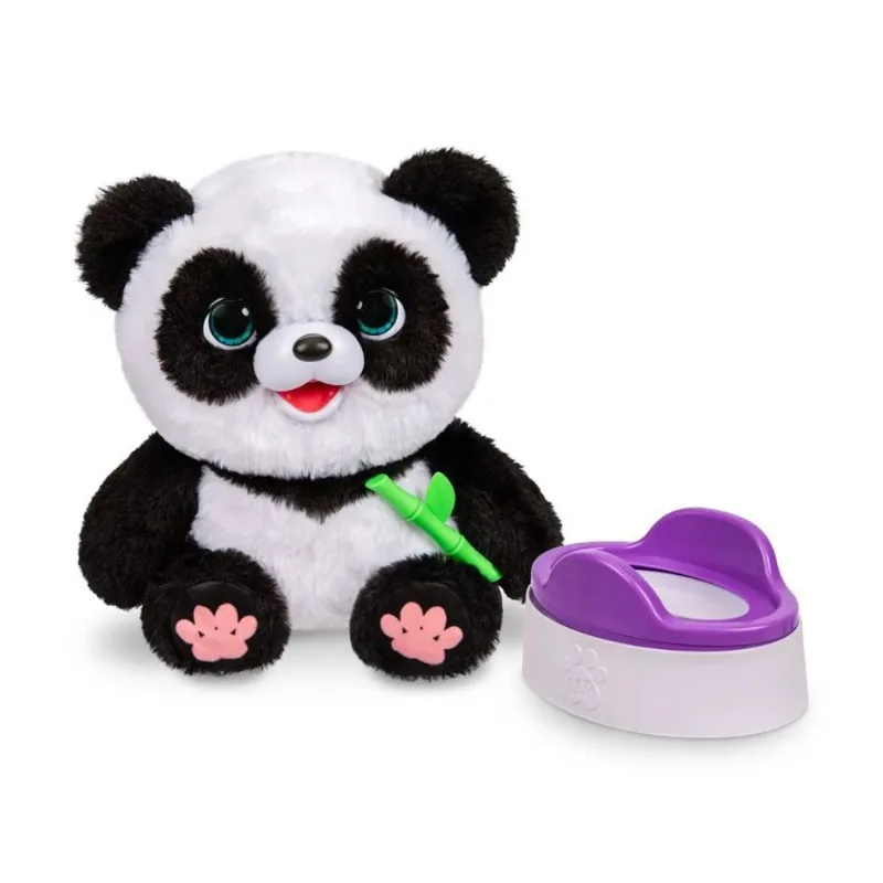 Pelúcia Interativa Little Live Pets My Baby Panda 20cm com Sons e Acessórios Fun Divirta-se