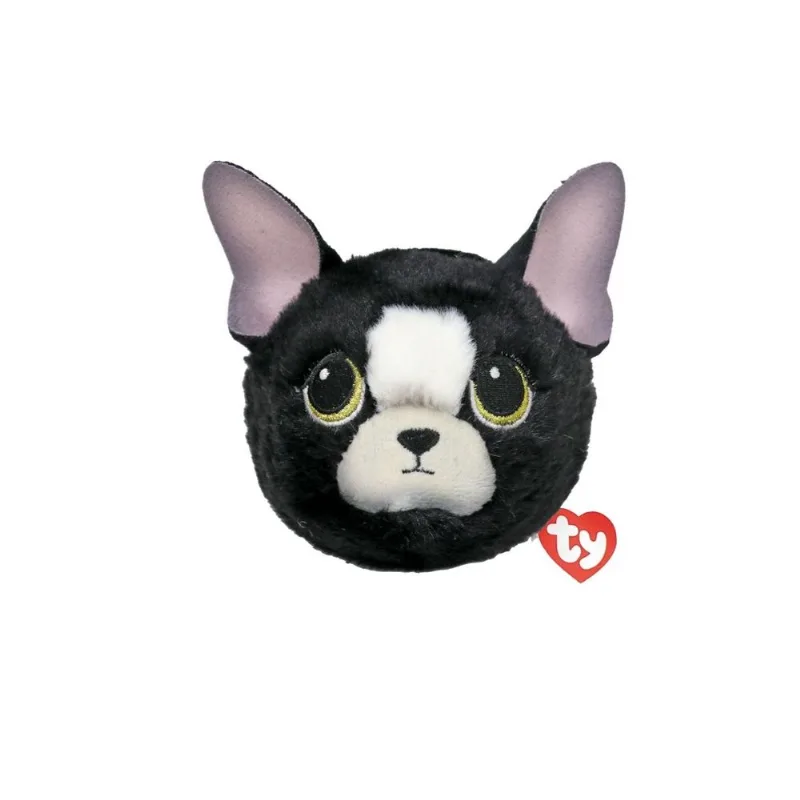 Pelúcia Bolinha Cachorro Buldogue Francês TY Beanie Bouncers Doodle Original Macia