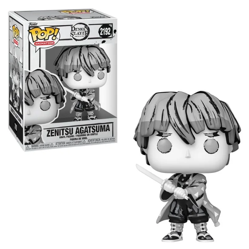 Funko Pop Zenitsu Agatsuma 2192 Demon Slayer Original Boneco Colecionável Anime
