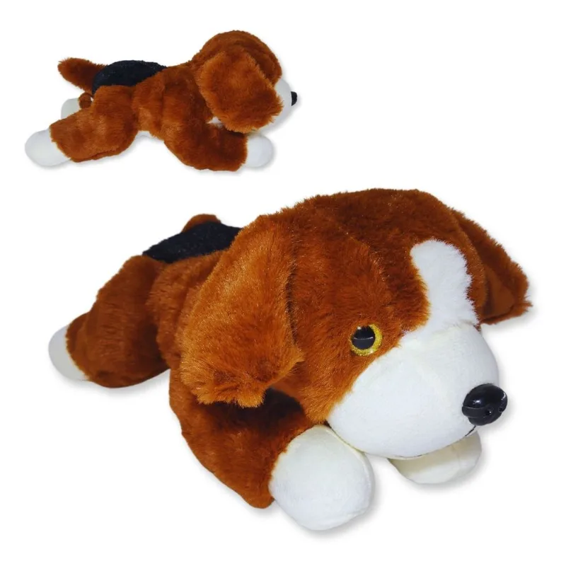 Cachorro De Pelúcia Beagle Fofo Infantil Super Macio Para Abraçar