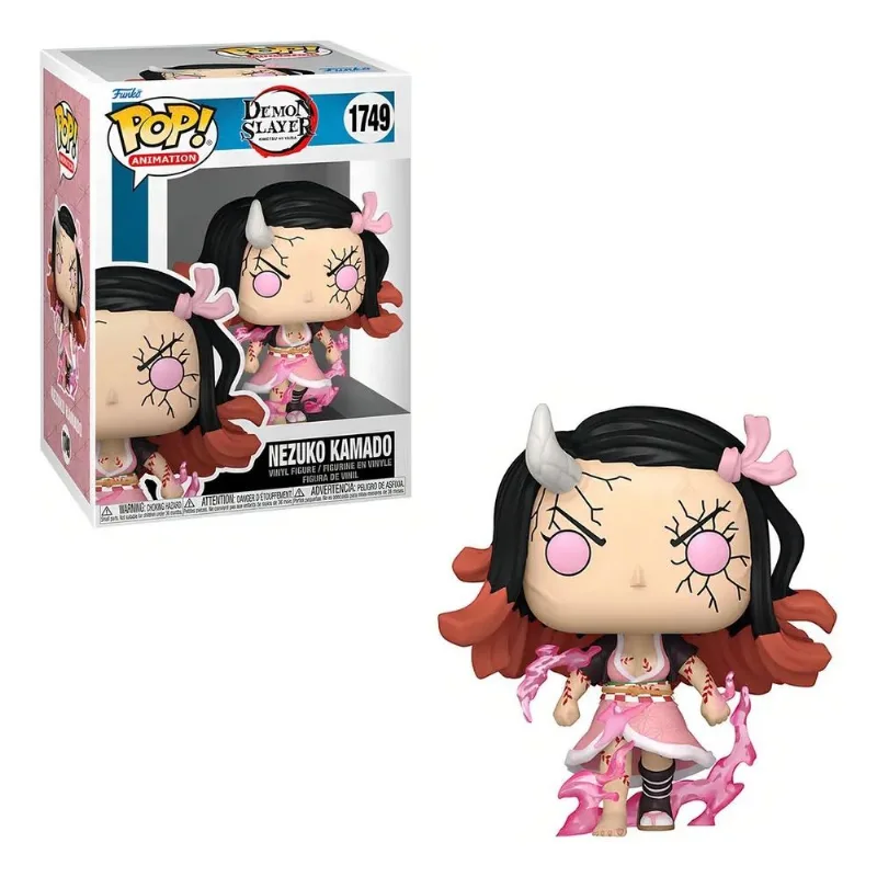Funko Pop Nezuko Kamado 1749 Demon Slayer Figura Colecionável Anime Original