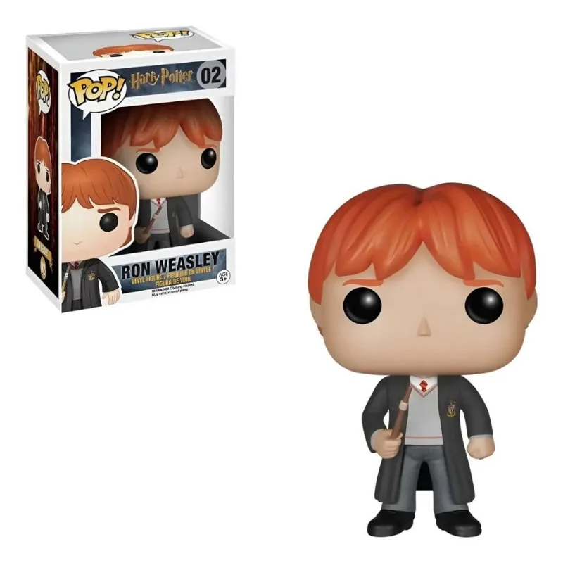 Funko Pop Ron Weasley 02 Harry Potter Figura Vinil Presente Colecionável
