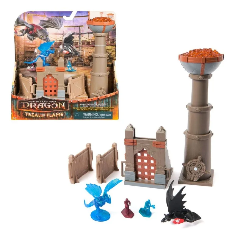 Torre de Fogo Como Treinar Seu Dragão - Arena com Banguela - Presente - Sunny