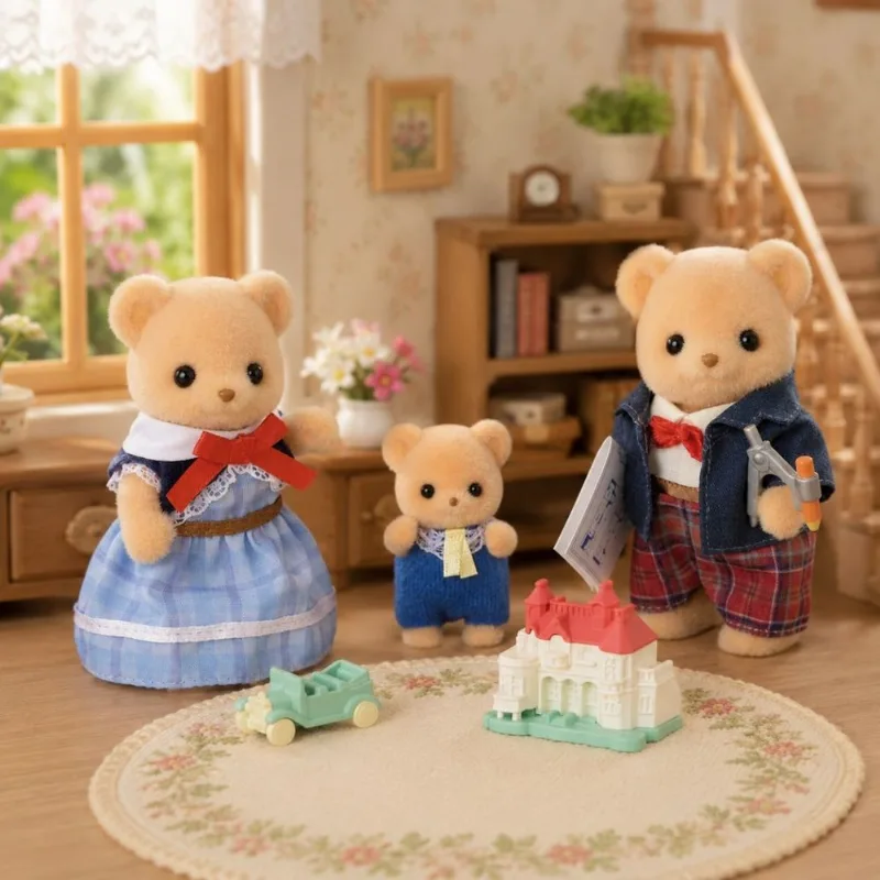 Família Dos Ursos Biscoito Sylvanian Families Epoch 5851