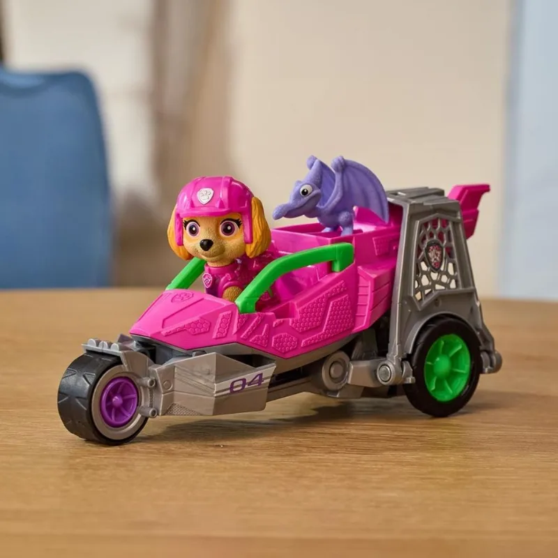 Veículo Skye Patrulha Canina Dino Movie Com Figura E Dinossauro Sunny
