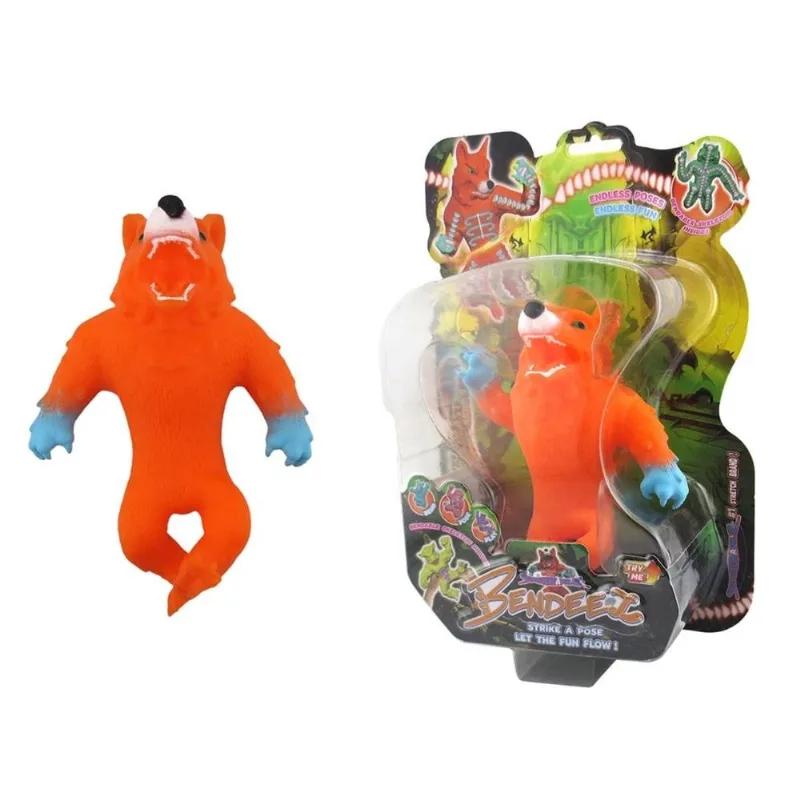 Boneco Que Estica Stretchapalz Emberpaw Articulável e Elástico Sunny